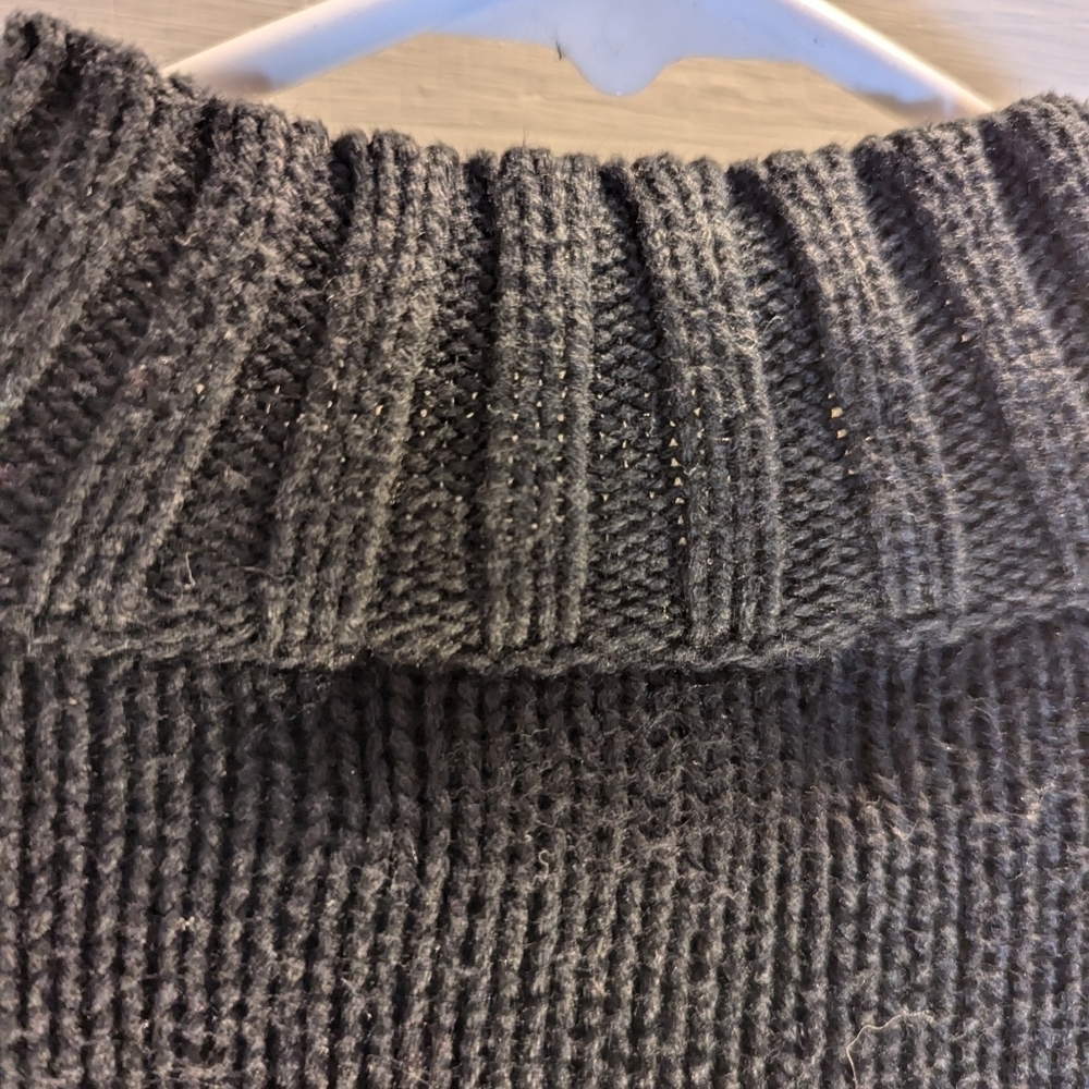 💙 Navy Eddie Bauer M Pullover Sweater Cotton Vintage Coastal - Picture 11 of 14